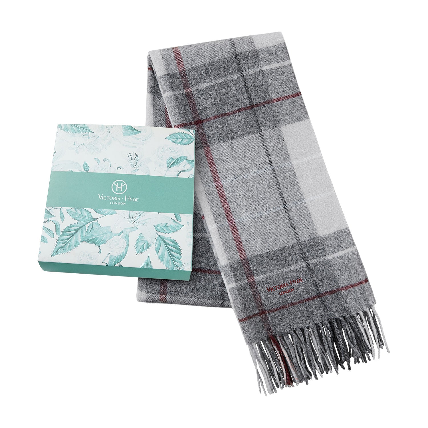 Scarf Sylvia in Gray for women in business