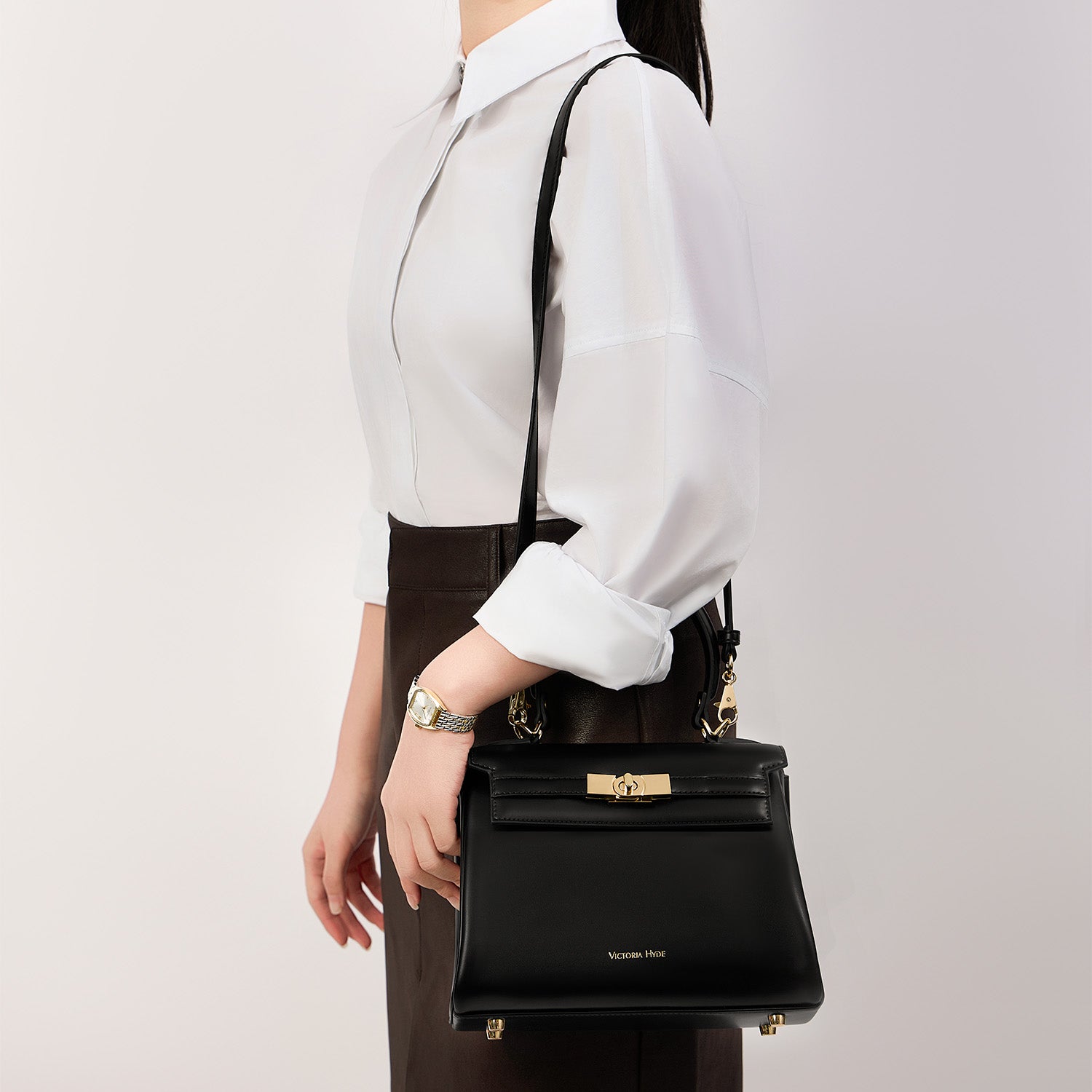 Victoria Small ladies' handbag in black