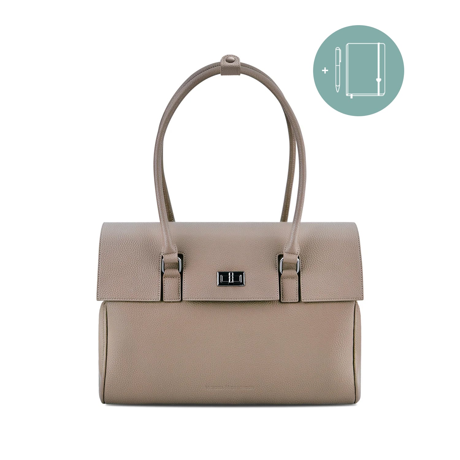 Business & Laptop Handtasche Jolene groß beige