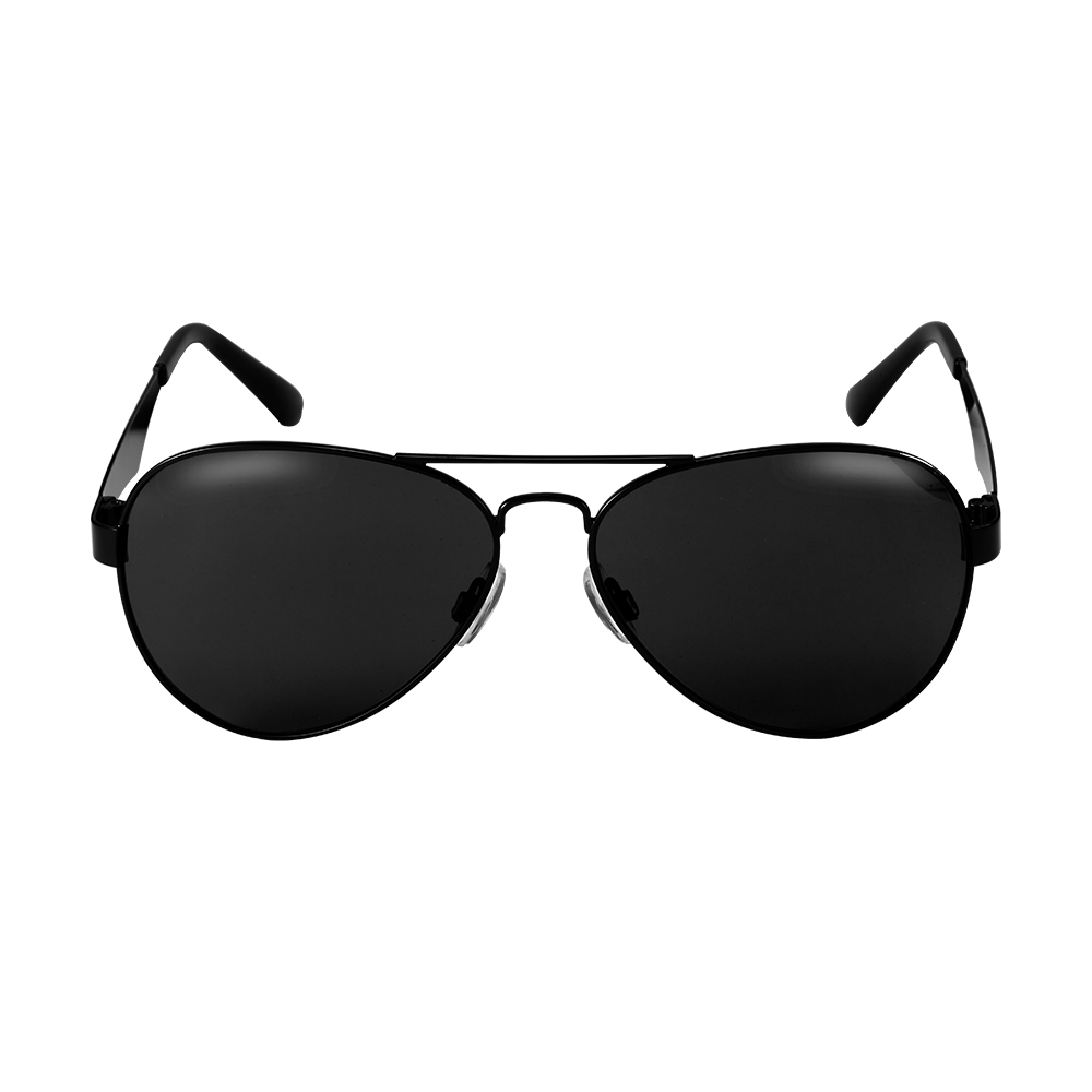 Transparent black outlet sunglasses