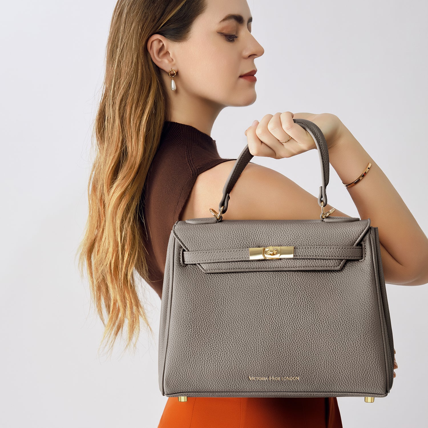 Handtasche Victoria in Nude