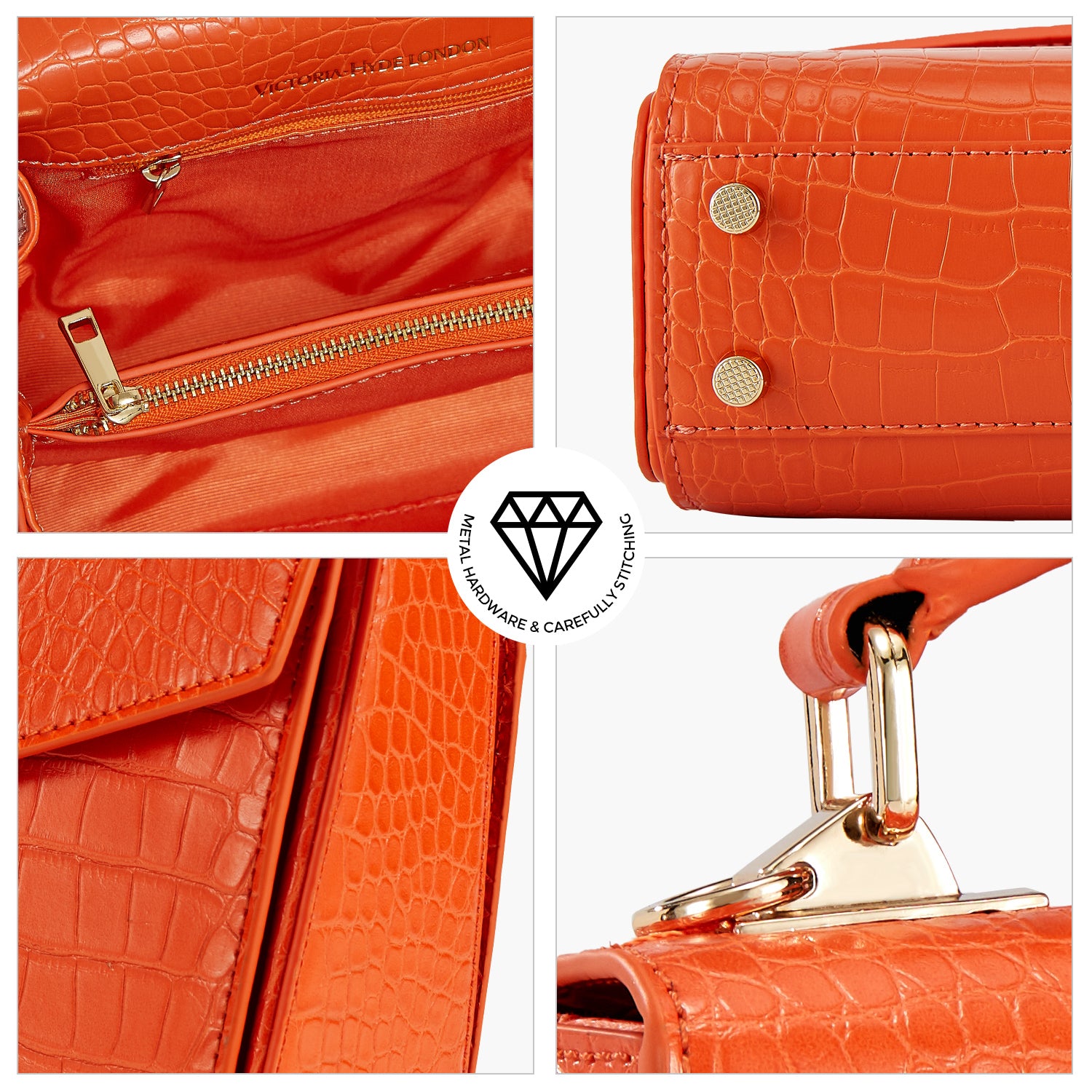 Handbag Duchess in Orange