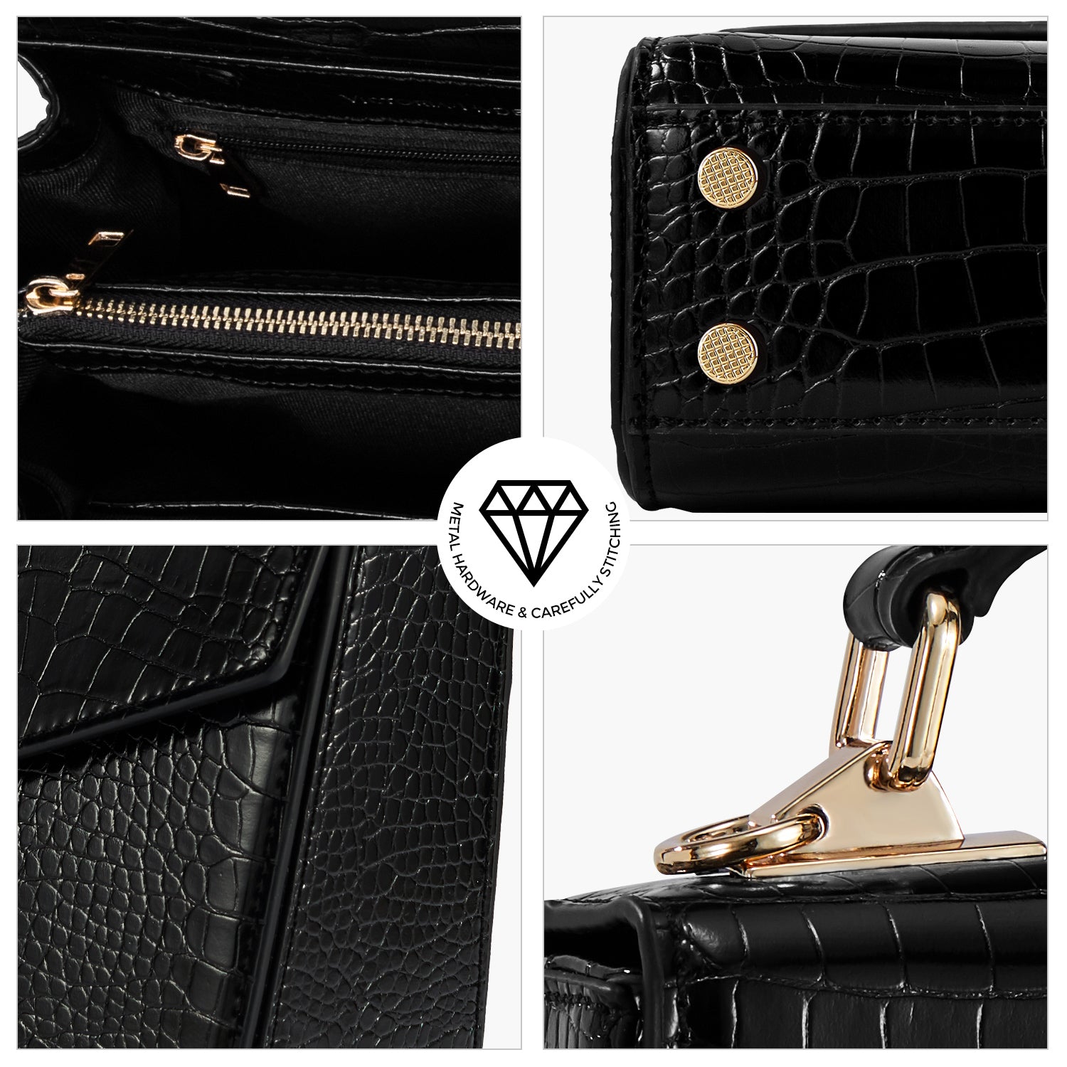 Handbag Duchess in Black