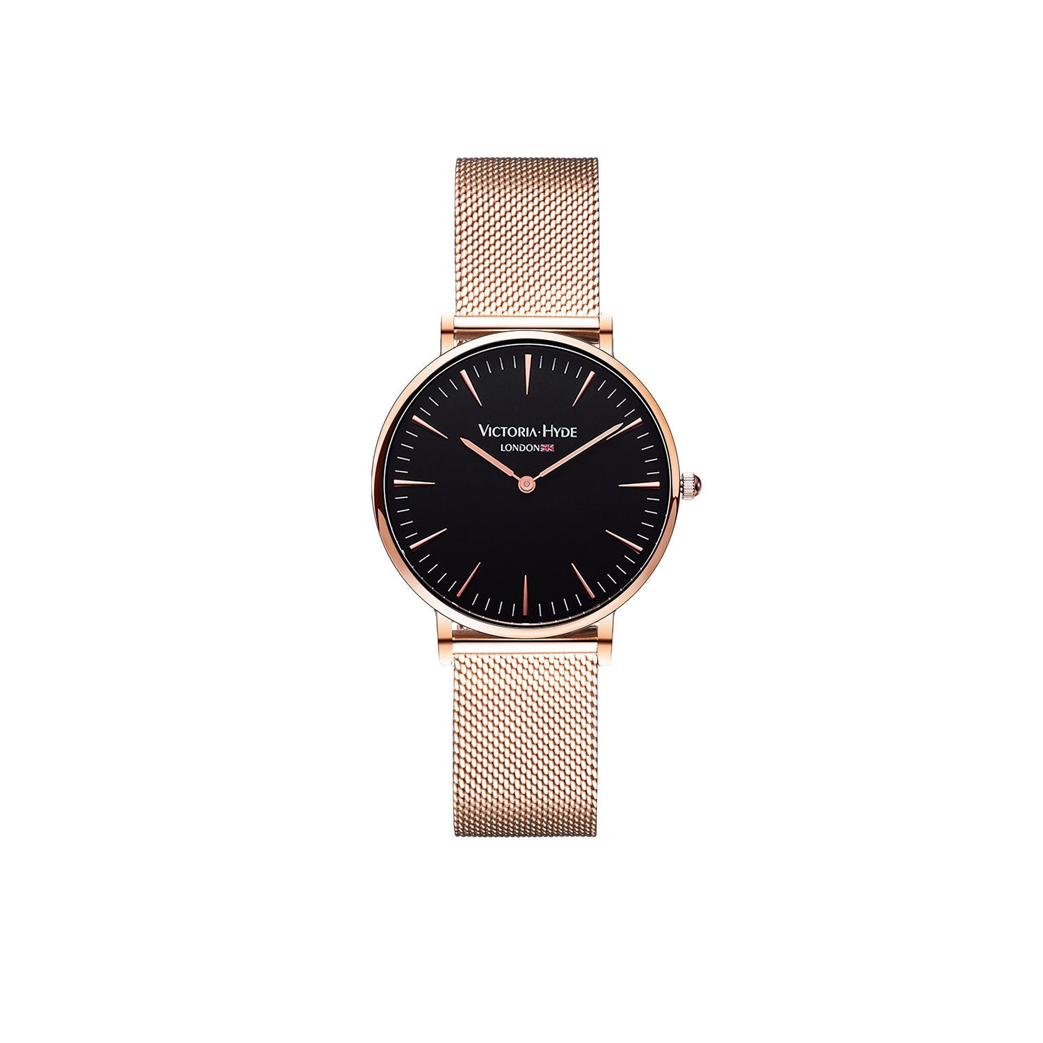 Metropolitan Modern watch in black rose gold