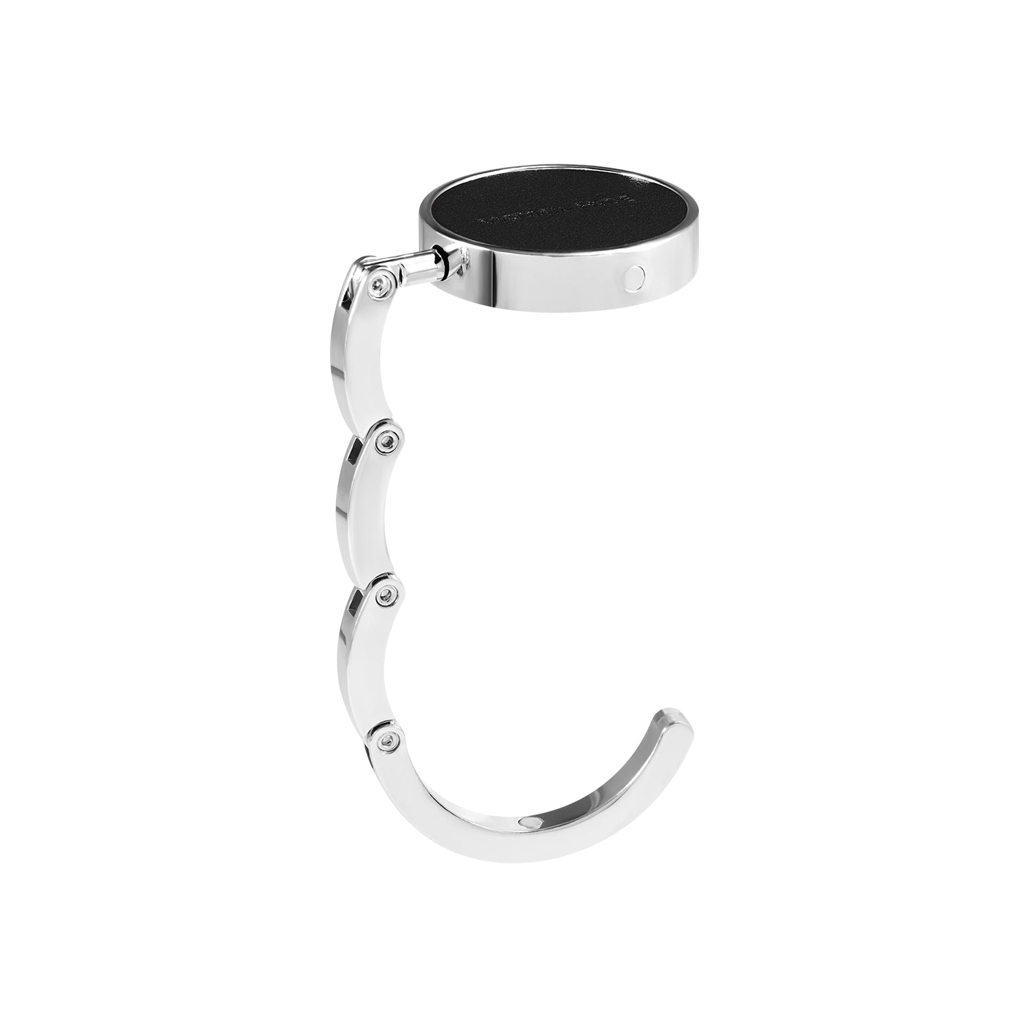 Victoria Hyde anti-slip purse hook “Abigail” – silicone grip, scratch-free, 32.9g, 43.5mm diameter, compact, stylish bag accessory for women.