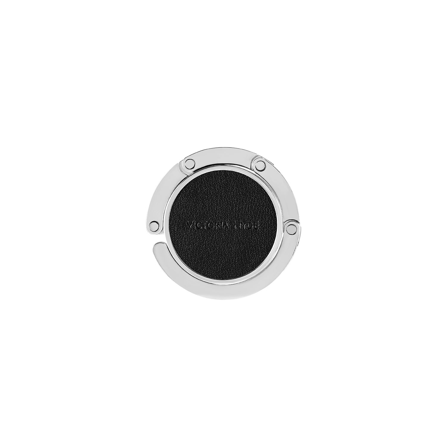 Victoria Hyde anti-slip purse hook “Abigail” – silicone grip, scratch-free, 32.9g, 43.5mm diameter, compact, stylish bag accessory for women.