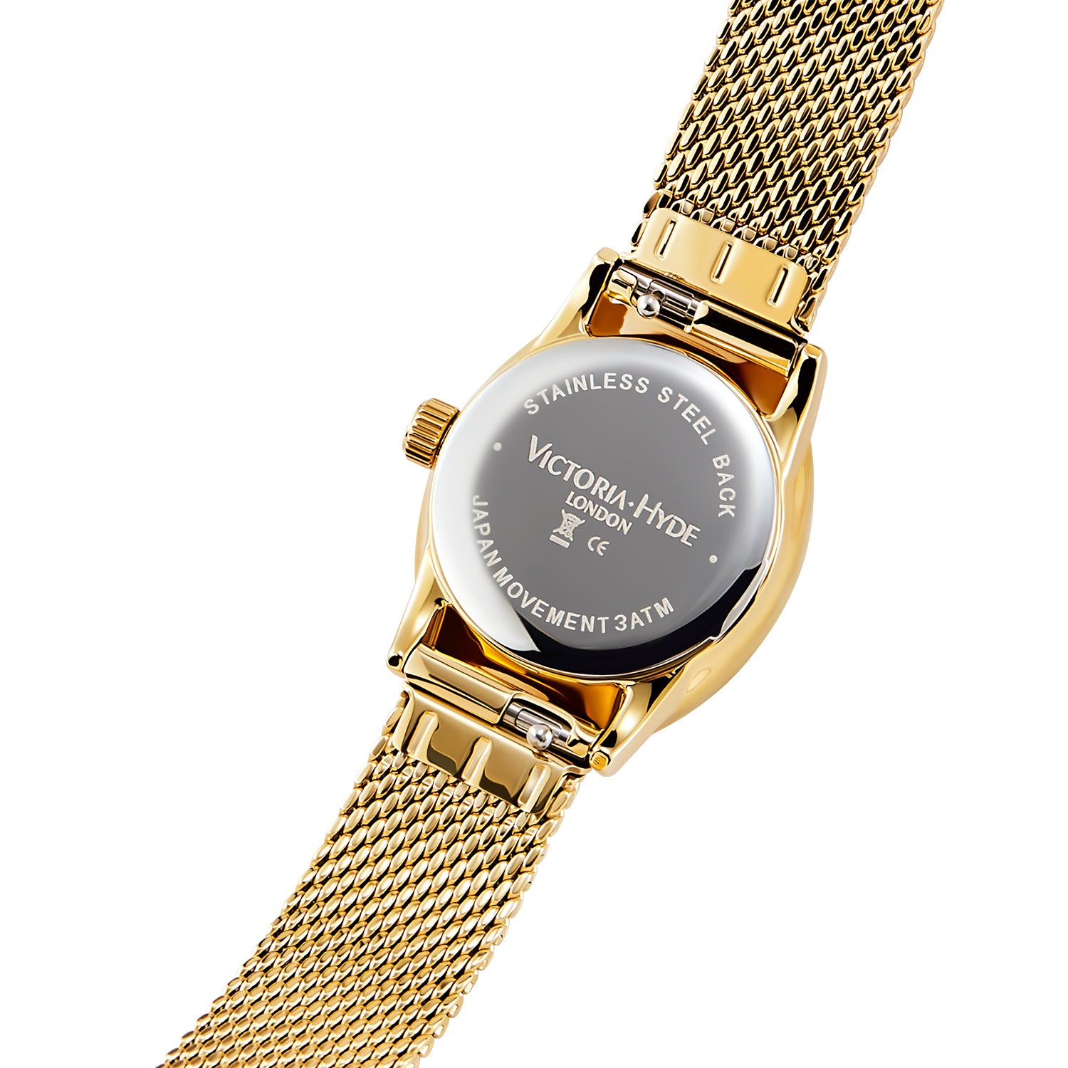 Edith Watch Elegant women's watch with eco-friendly copper alloy case in 22 x 27 x 7.5mm