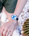 Uhr Parsons Green Butterfly Blau