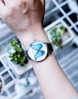 Uhr Parsons Green Butterfly Blau