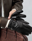 Pedr - Gloves - schwarz