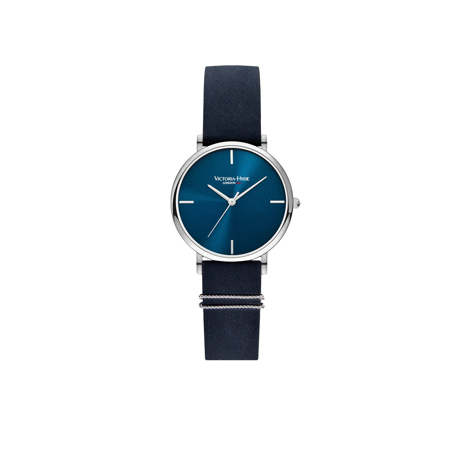 Uhr Primrose Collection  Simple in Blau Silber