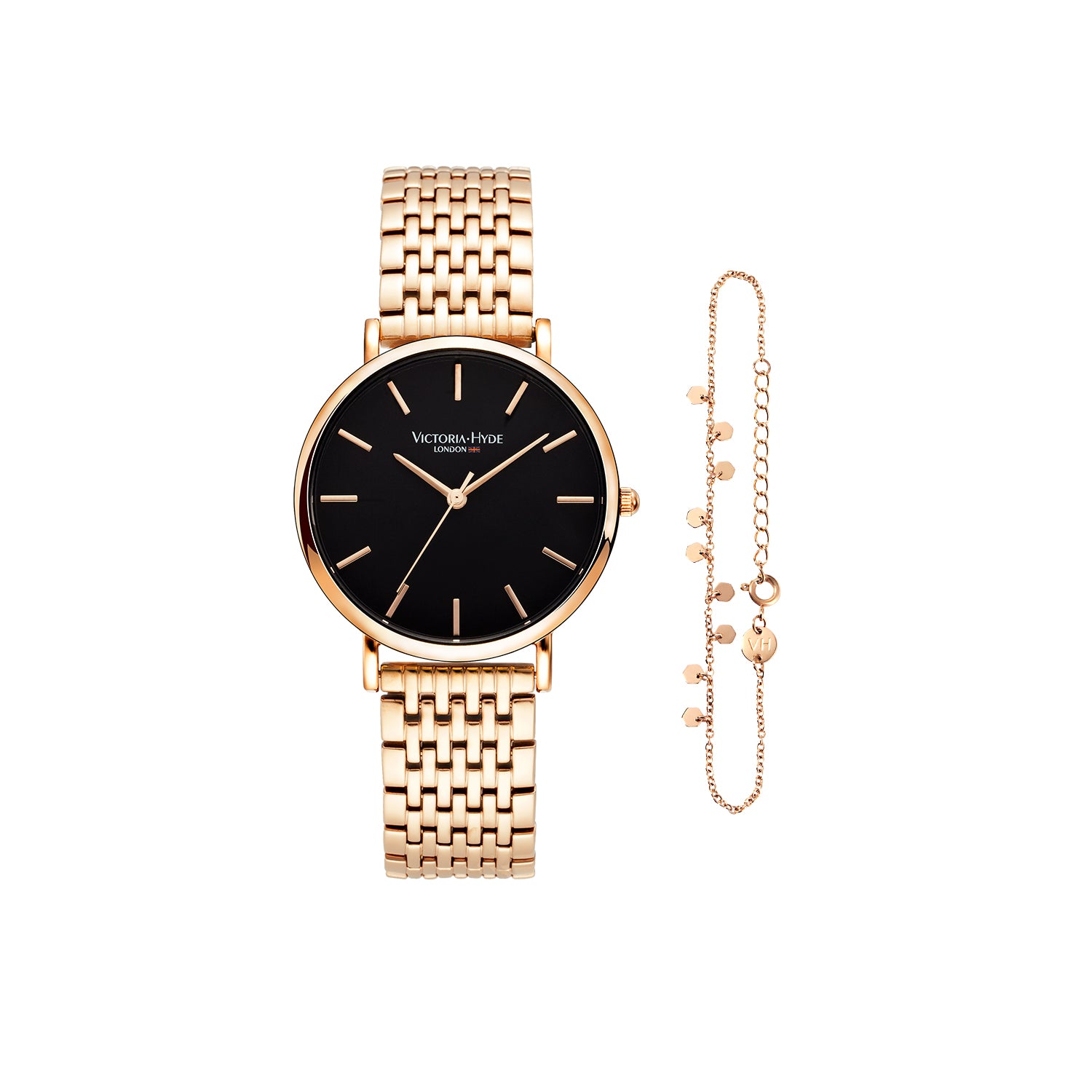 Gift Set Seven Sisters Classic in Rosegold Black