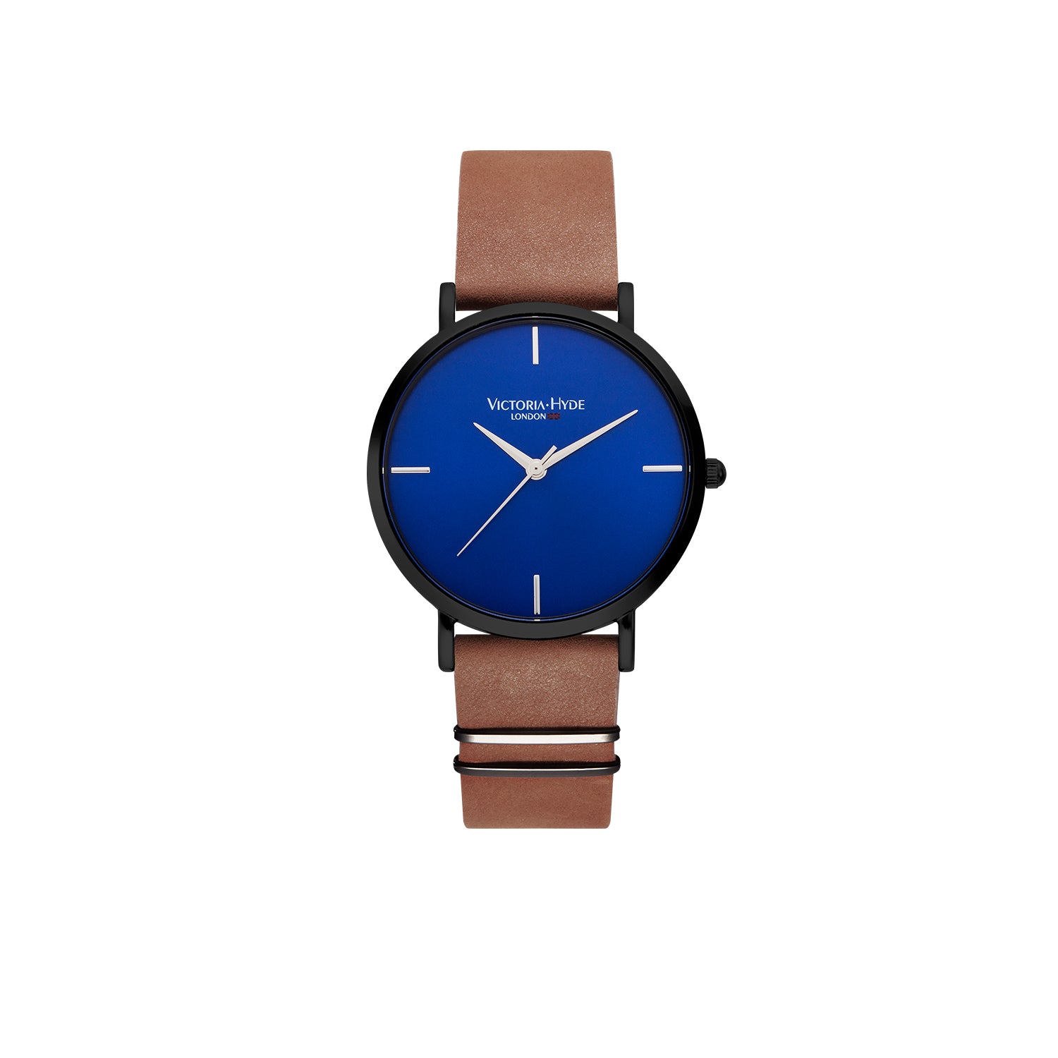 Watch Richmond Simple Leather in Brown Blue