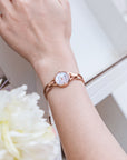 Watch Oxford Circus Round Mesh in Rosegold 