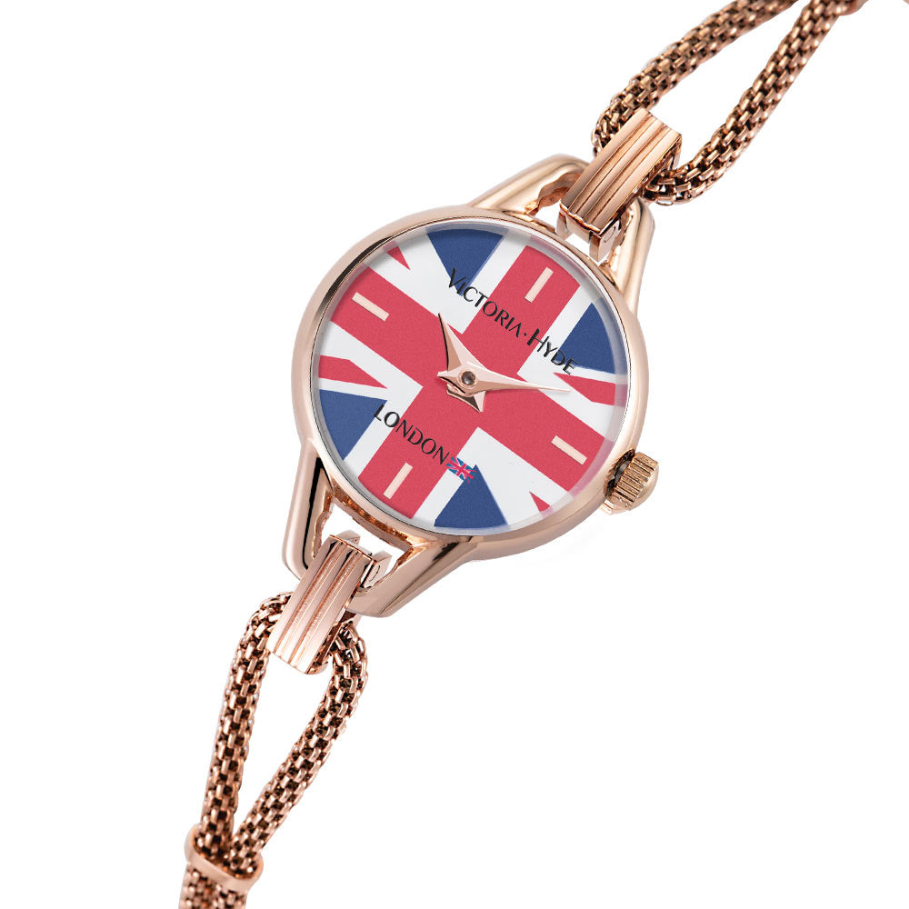 Watch Oxford Circus Round United Kingdom in Rosegold 