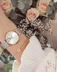 Victoria Hyde, VH30103, Primrose Classic Bicolor, Gold-Silbernes Armband, Goldenes Gehäuse, Damenuhr, Armbanduhr, Modelbild-5