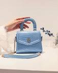 Handbag Paddington Mini in Skyblue