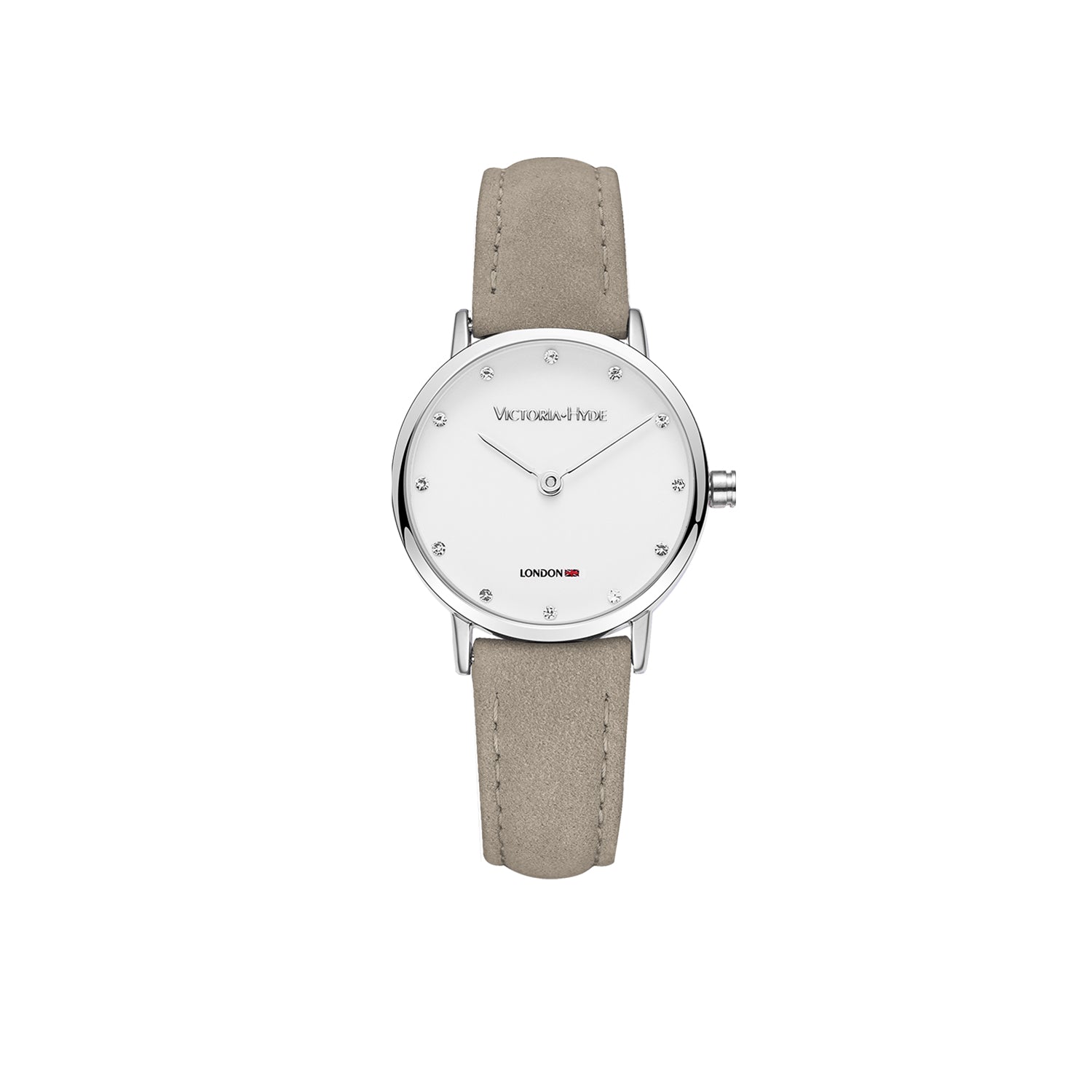 Pretty Ladies watch in light taupe
