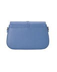 Victoria Hyde, VH60049A, Flower, Blau, Handtasche, Damentasche, Schultertasche, goldene Details, Rückansicht