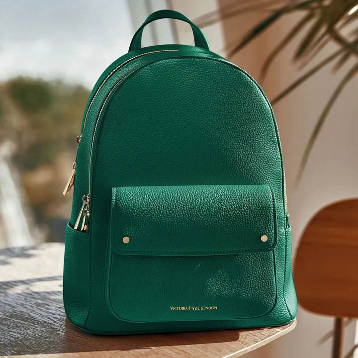 Buy Baggit Medeira Green Backpack (S) Online