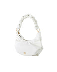 Victoria Hyde, VH60099, Cloud, Milch Weiß, Handtasche, Damentasche, Gold Details, Seitenansicht