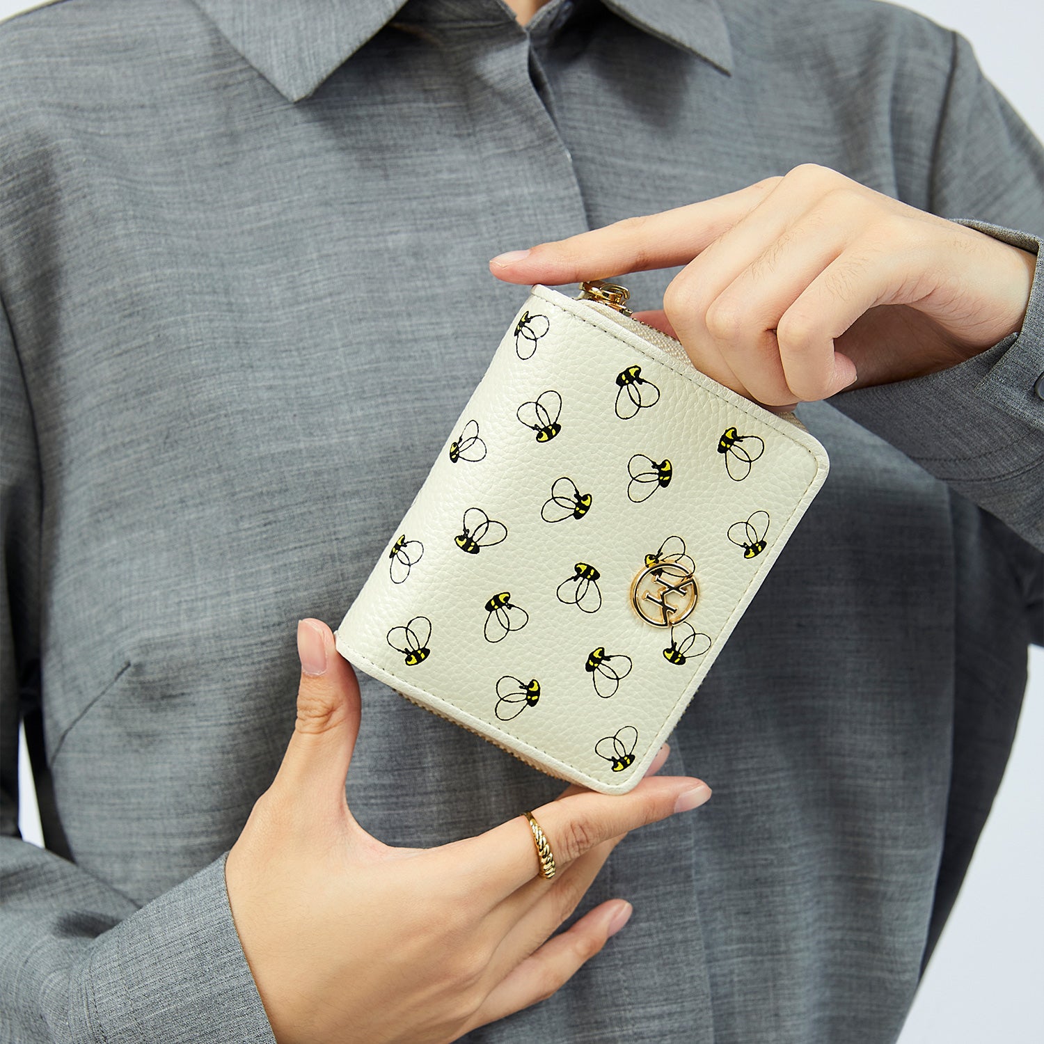 Geldbörse Avila in Weiß