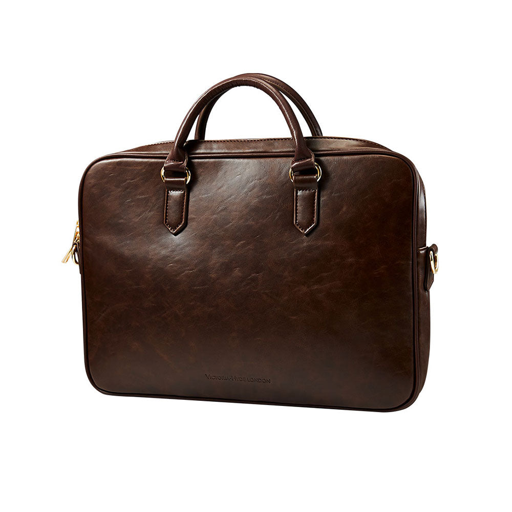 Business Bag Daniel in Dark Brown