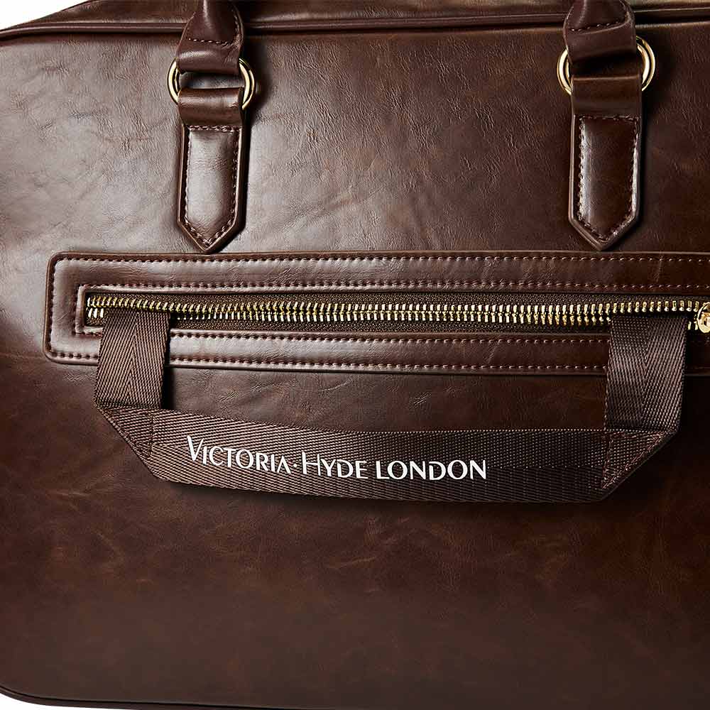 Business Bag Daniel in Dark Brown