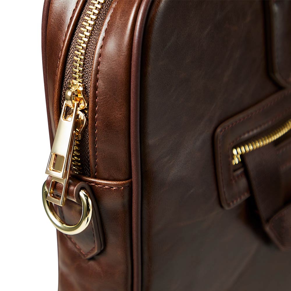 Business Bag Daniel in Dark Brown