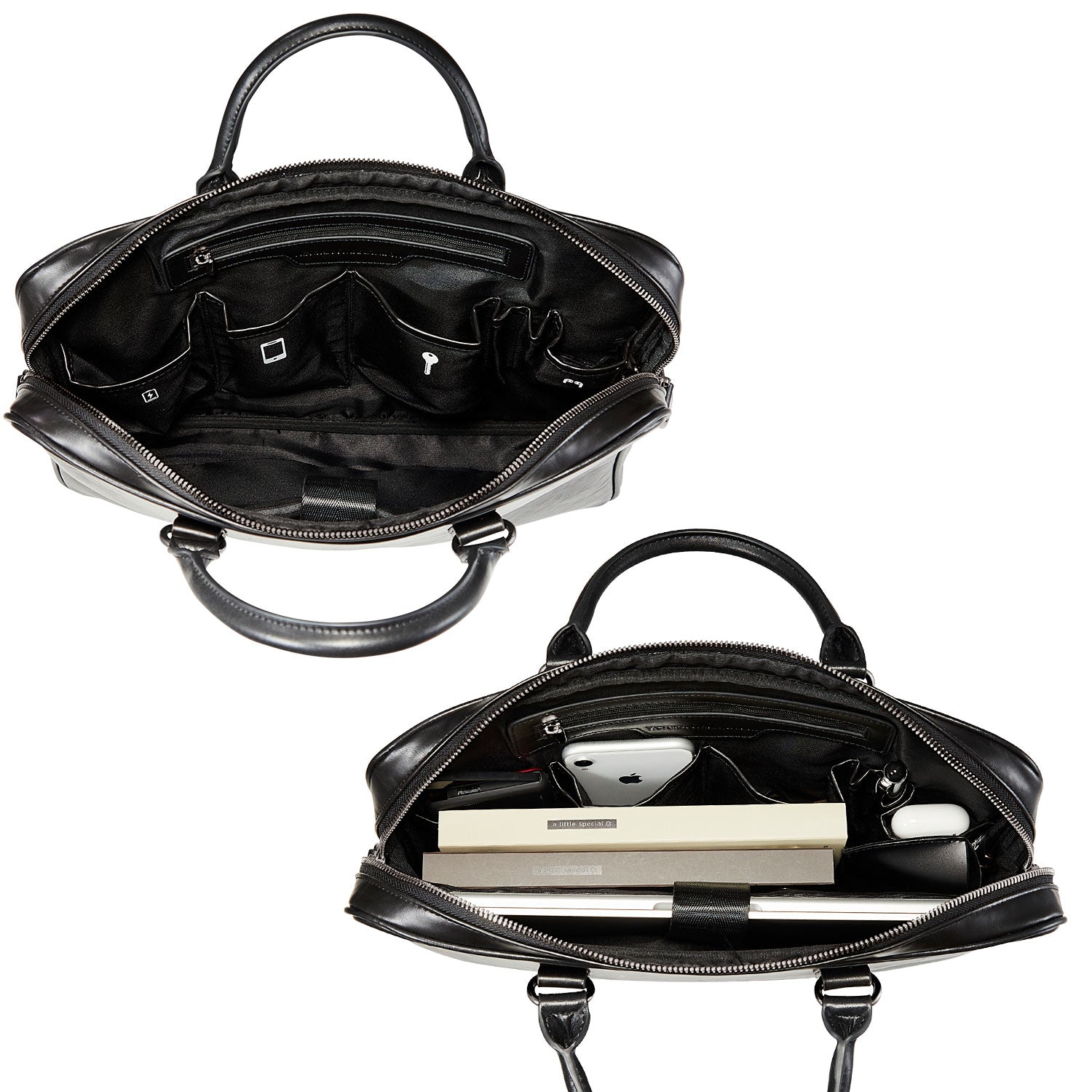 Business Bag Daniel in Black – Victoria Hyde London