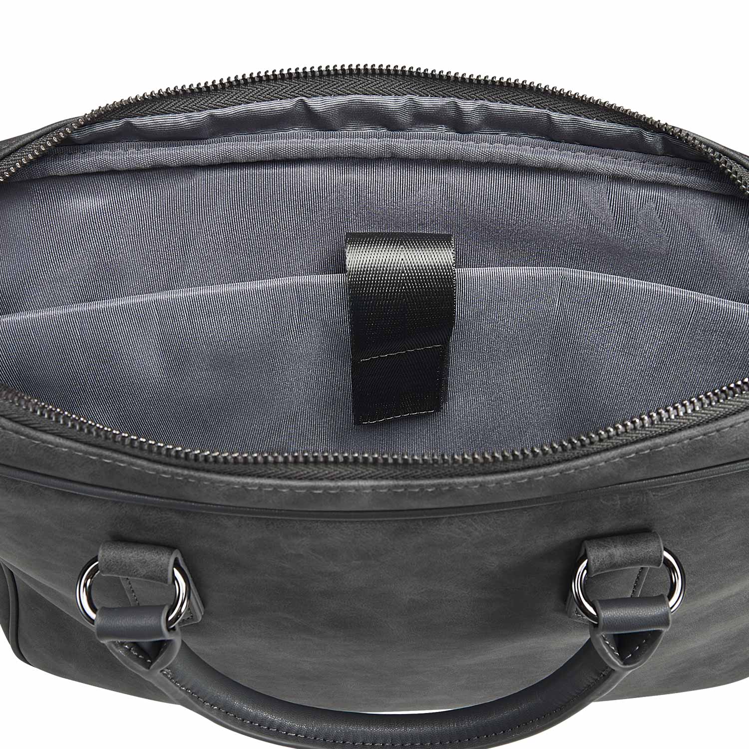 Victoria Hyde Daniel modern briefcase – men's business bag with laptop compartment, organizer, powerbank pocket, microfiber leather, 37x27x5.5 cm, 0.94 kg.