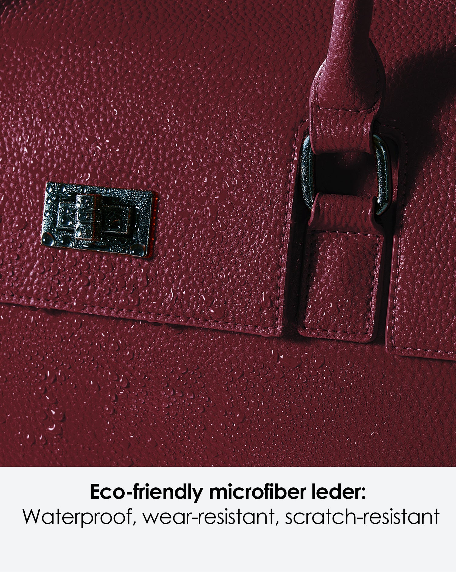 Business &amp; Laptop Handtasche Jolene groß Weinrot | Für Laptops bis zu 15"