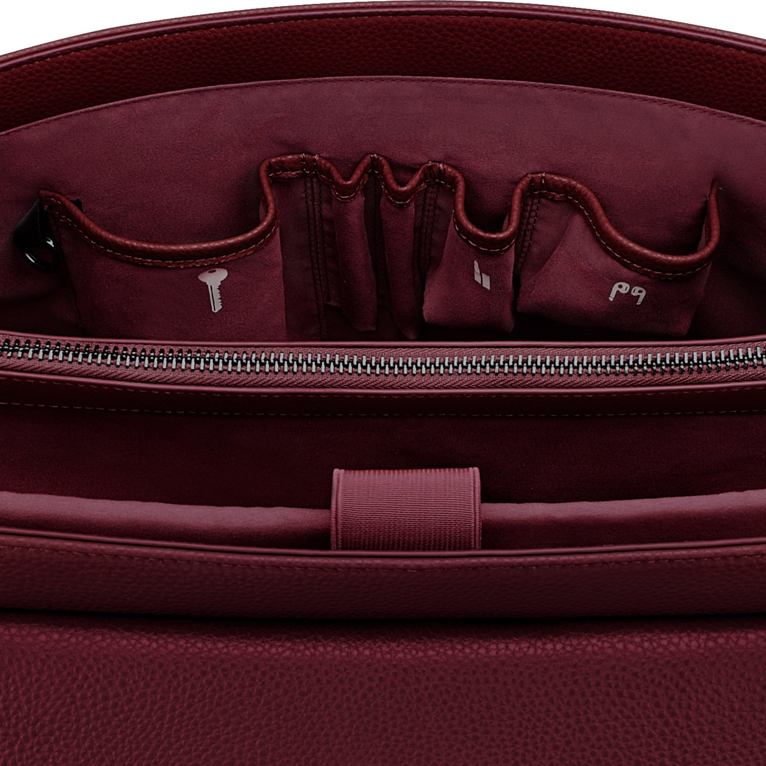 Business &amp; Laptop Handtasche Jolene groß Weinrot