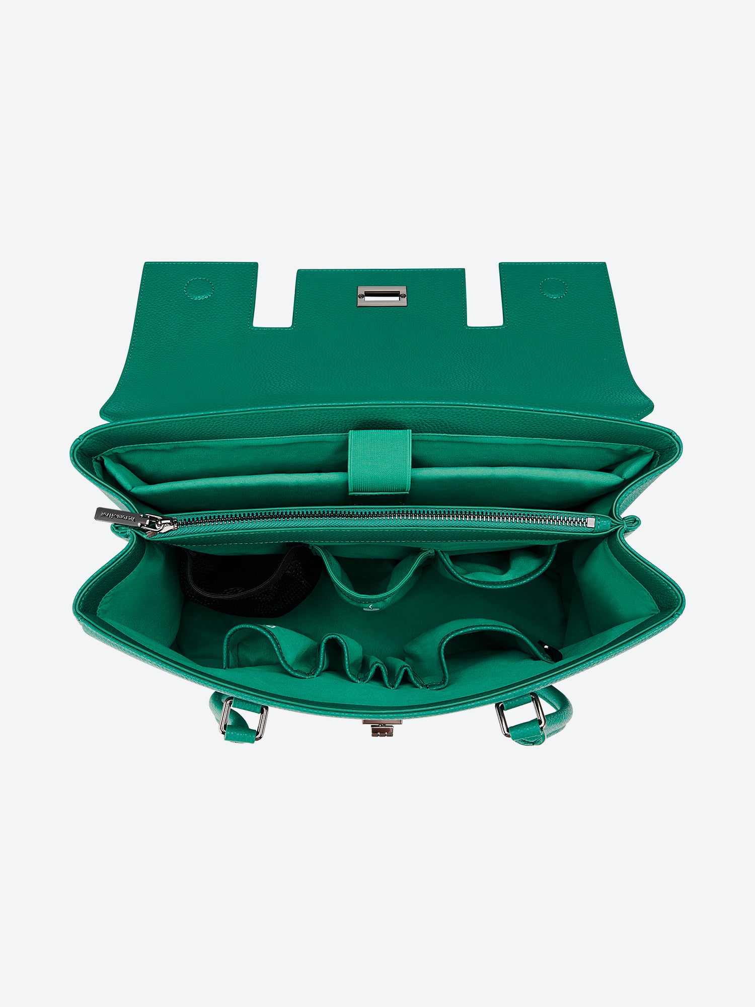 New Work Bag Jolene green modern work bag sustainable tote bag with laptop compartment for women in business