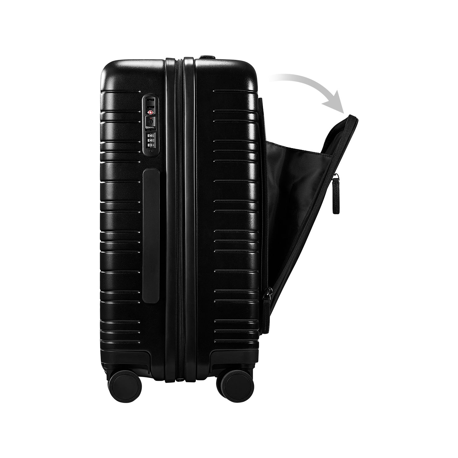 Christmas Business Set: Jolene Large Black with Super Woman Trolley