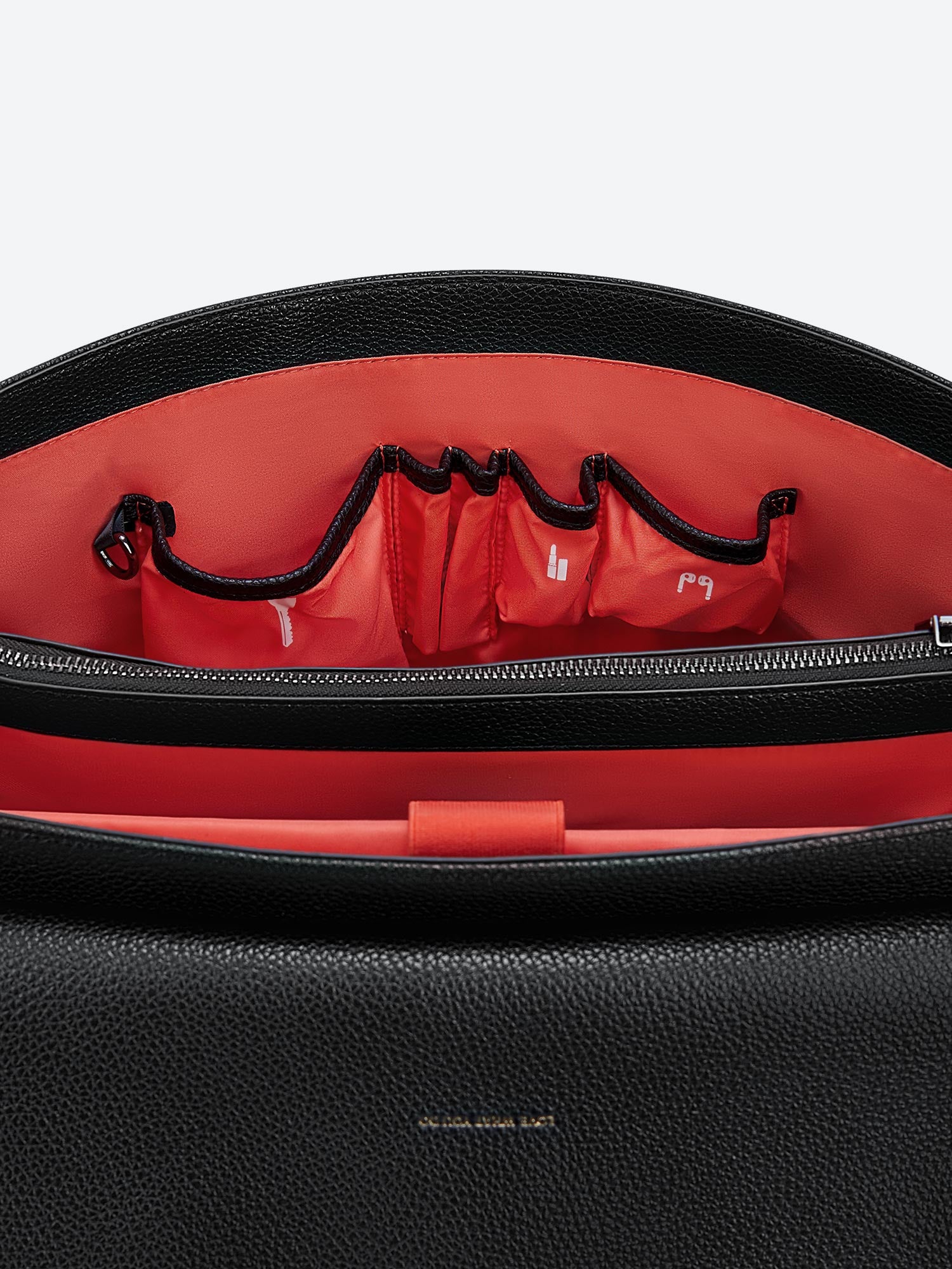 New Work Bag Jolene black modern work bag sustainable tote bag with laptop compartment for women in business
