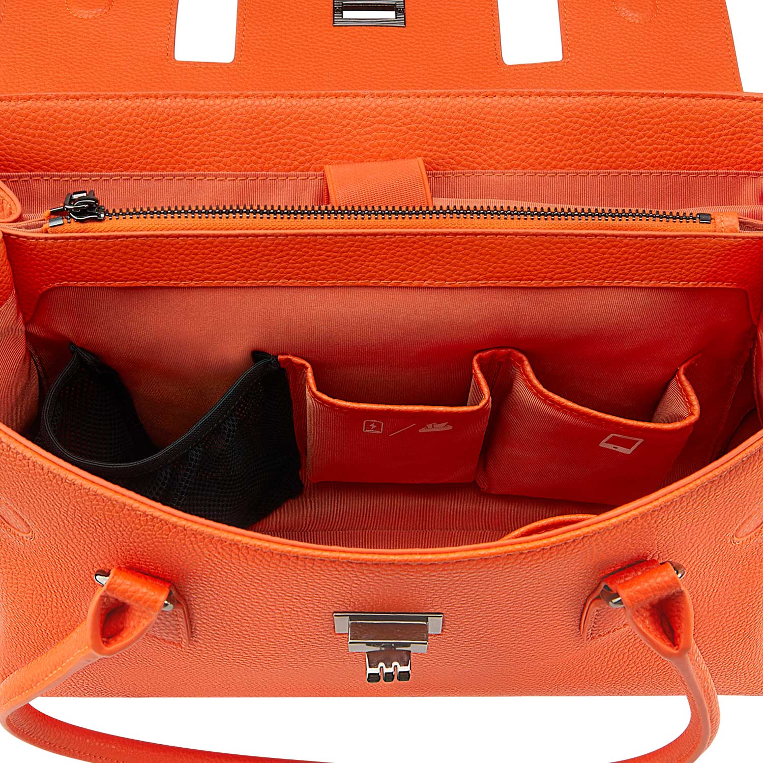 Christmas Business Set: Jolene Large Orange with Super Woman Trolley