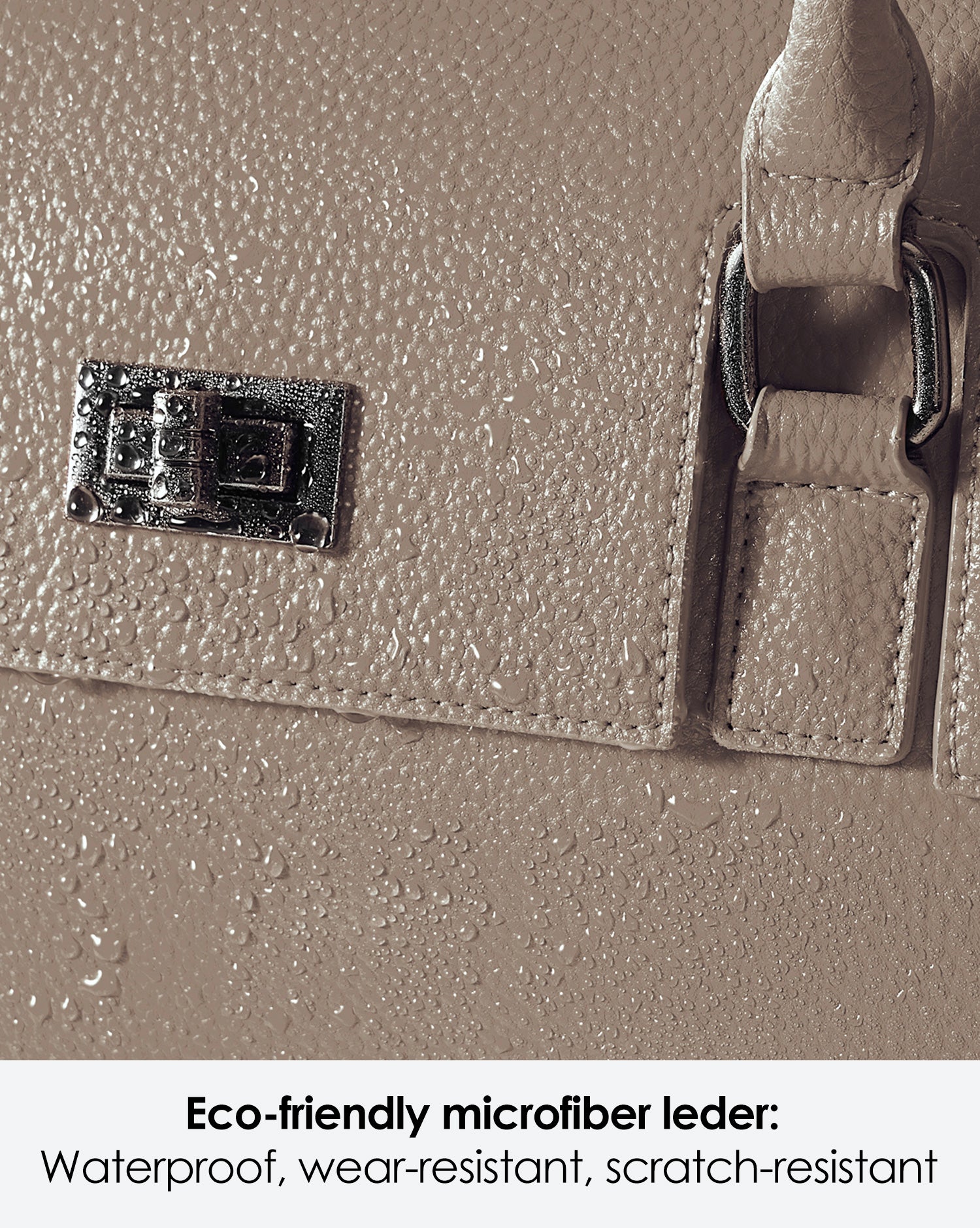 Business &amp; Laptop Handtasche Jolene groß beige | Für Laptops bis zu 15"