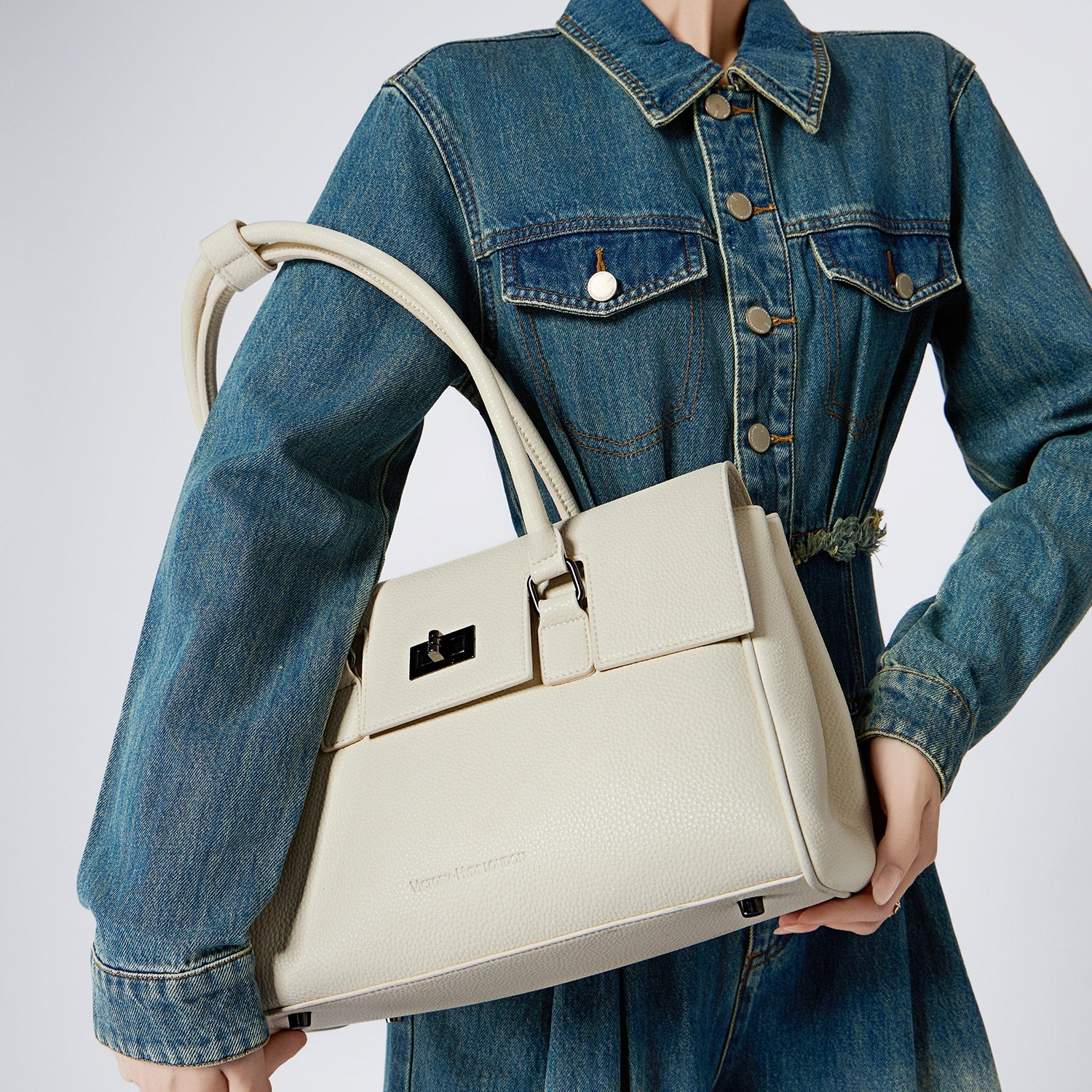 new work bag Jolene small white business bag