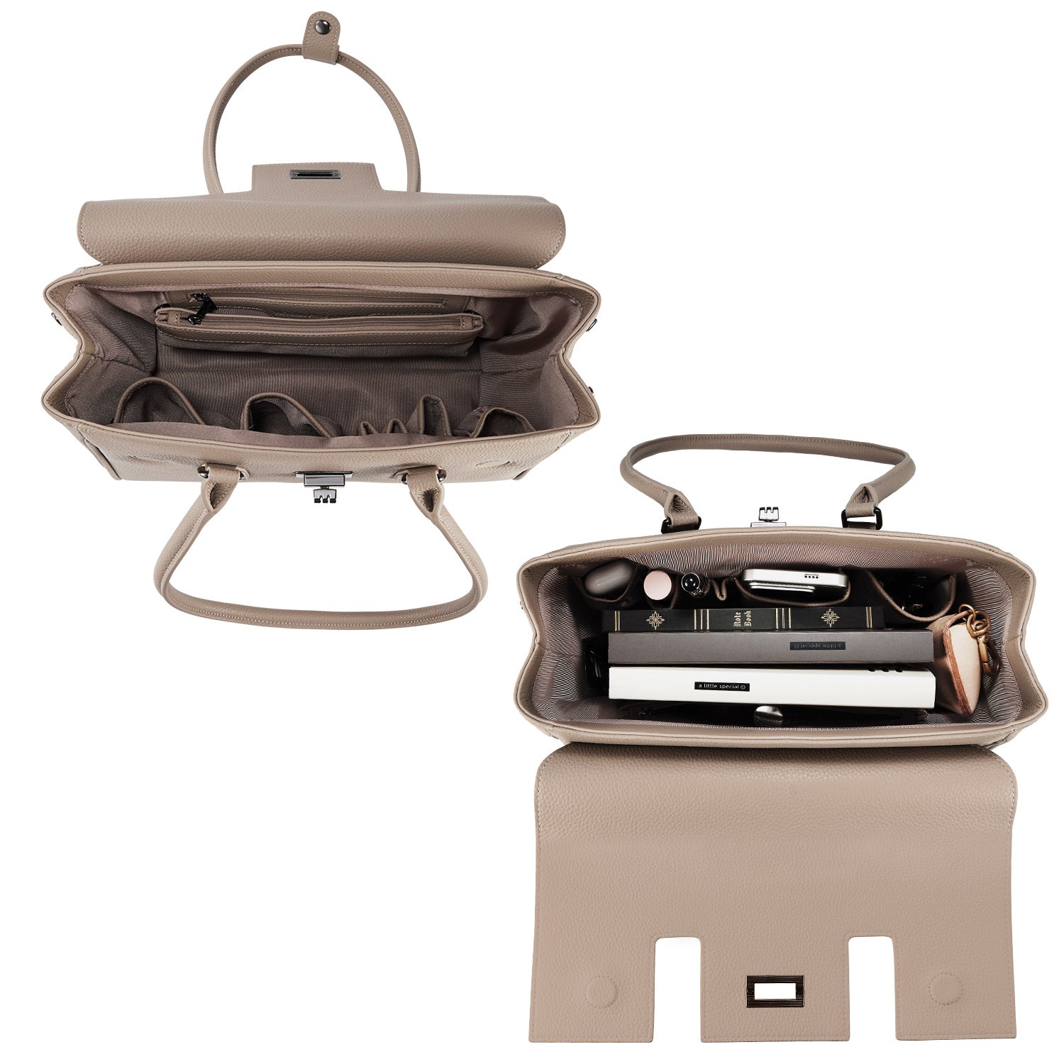 new work bag Jolene small beige business bag