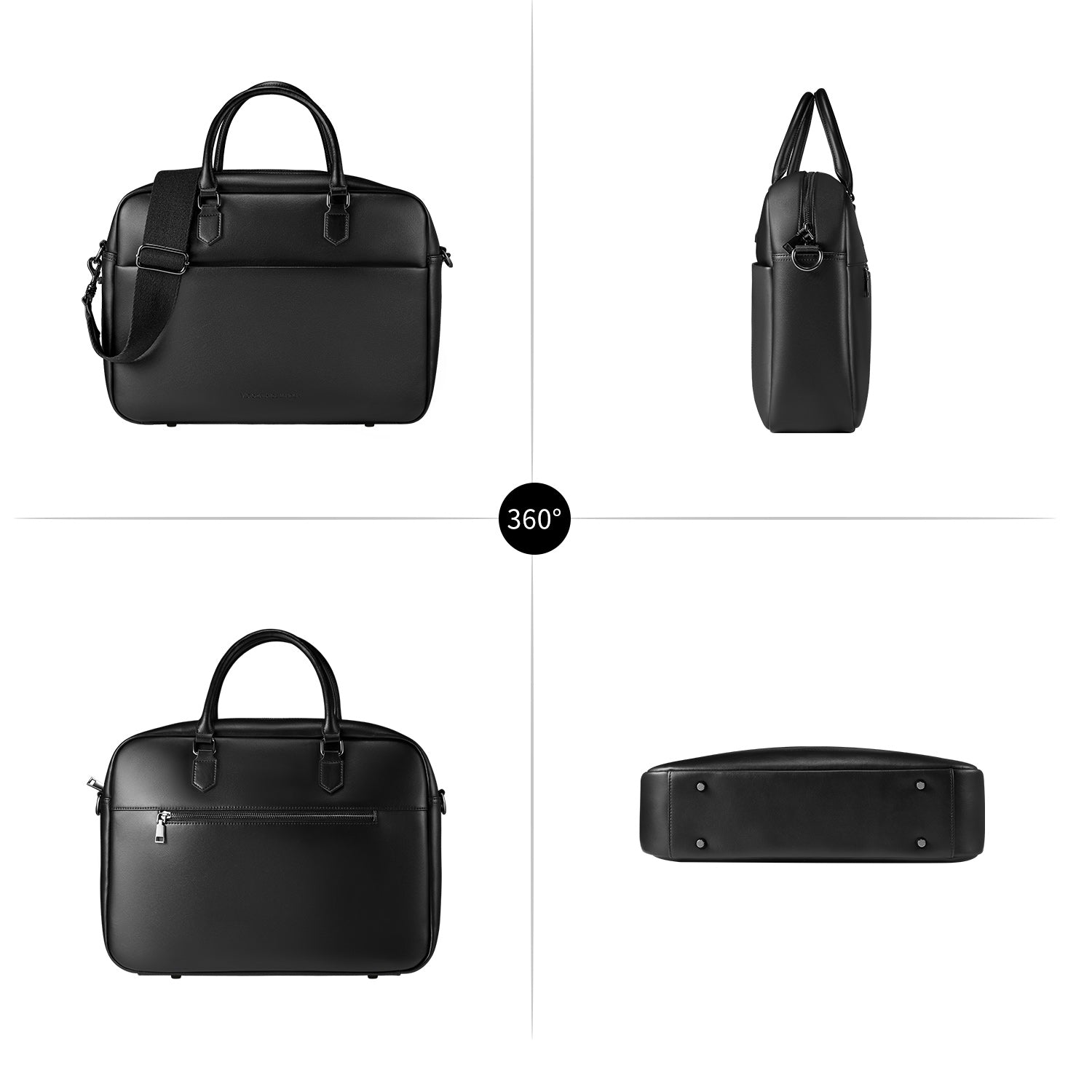 new work bag black unisex laptop bag