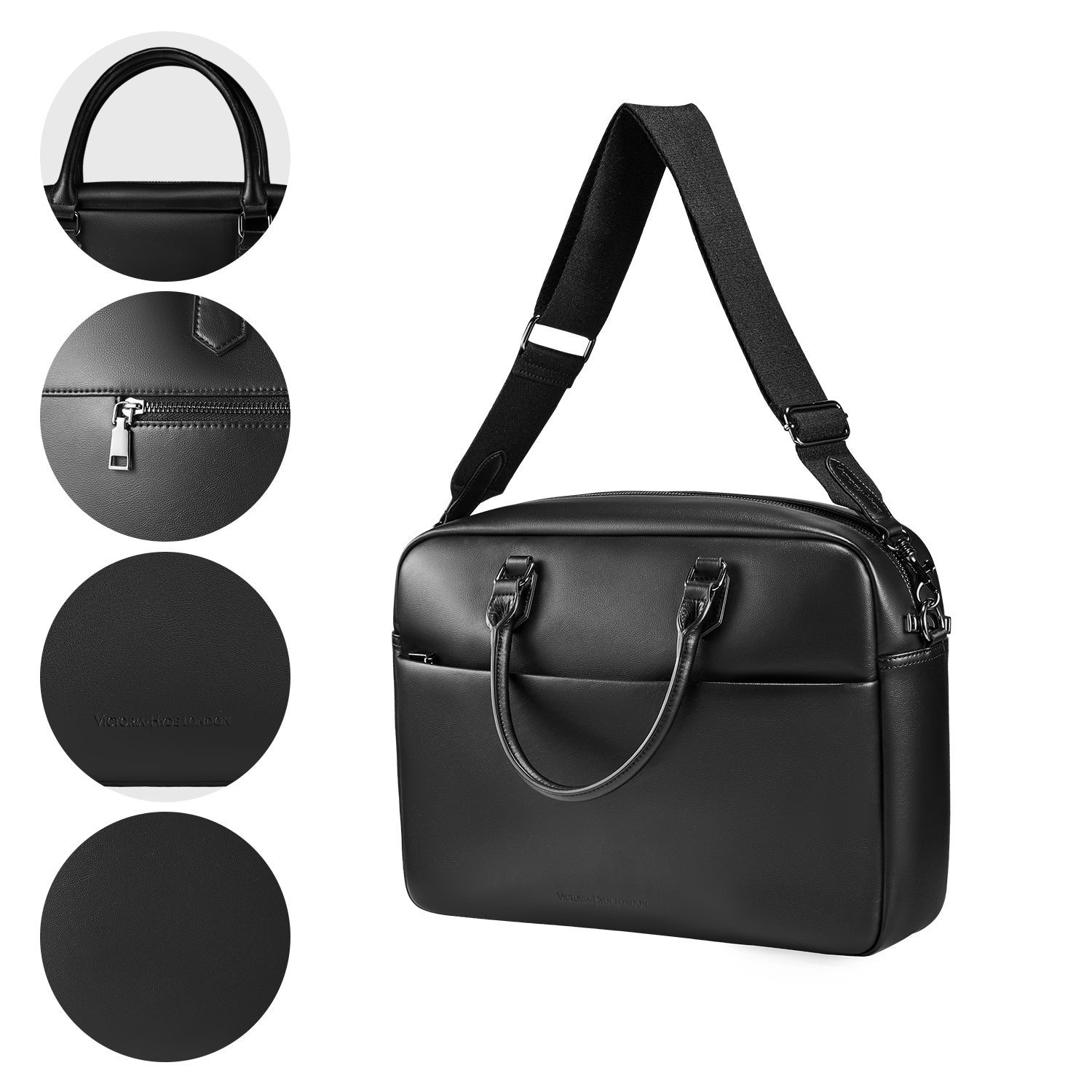 new work bag black unisex laptop bag
