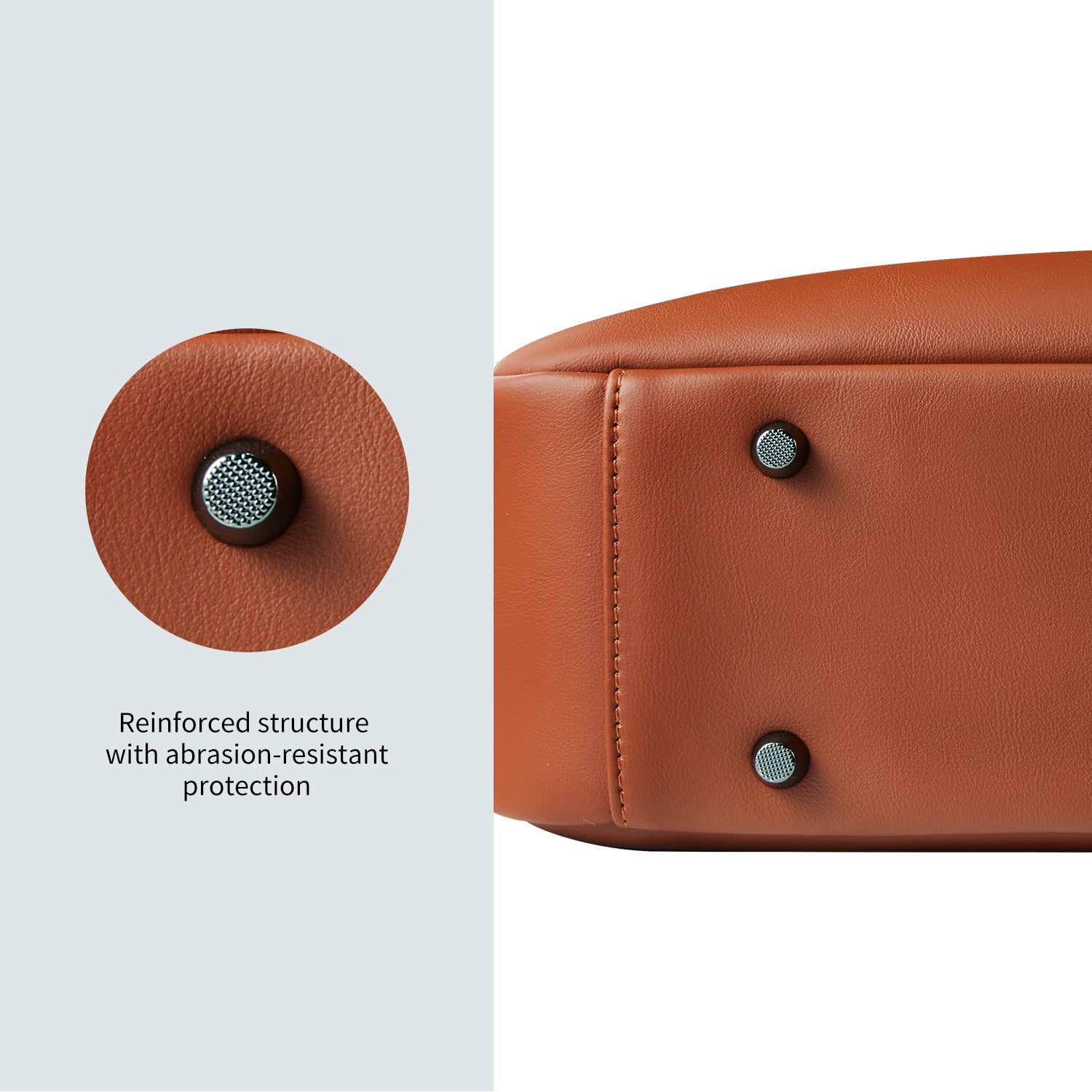 Victoria Hyde New Work business briefcase – elegant microfiber bag with leather look, laptop compartment, removable pouch, glasses holder, 39x28.5x10 cm.
