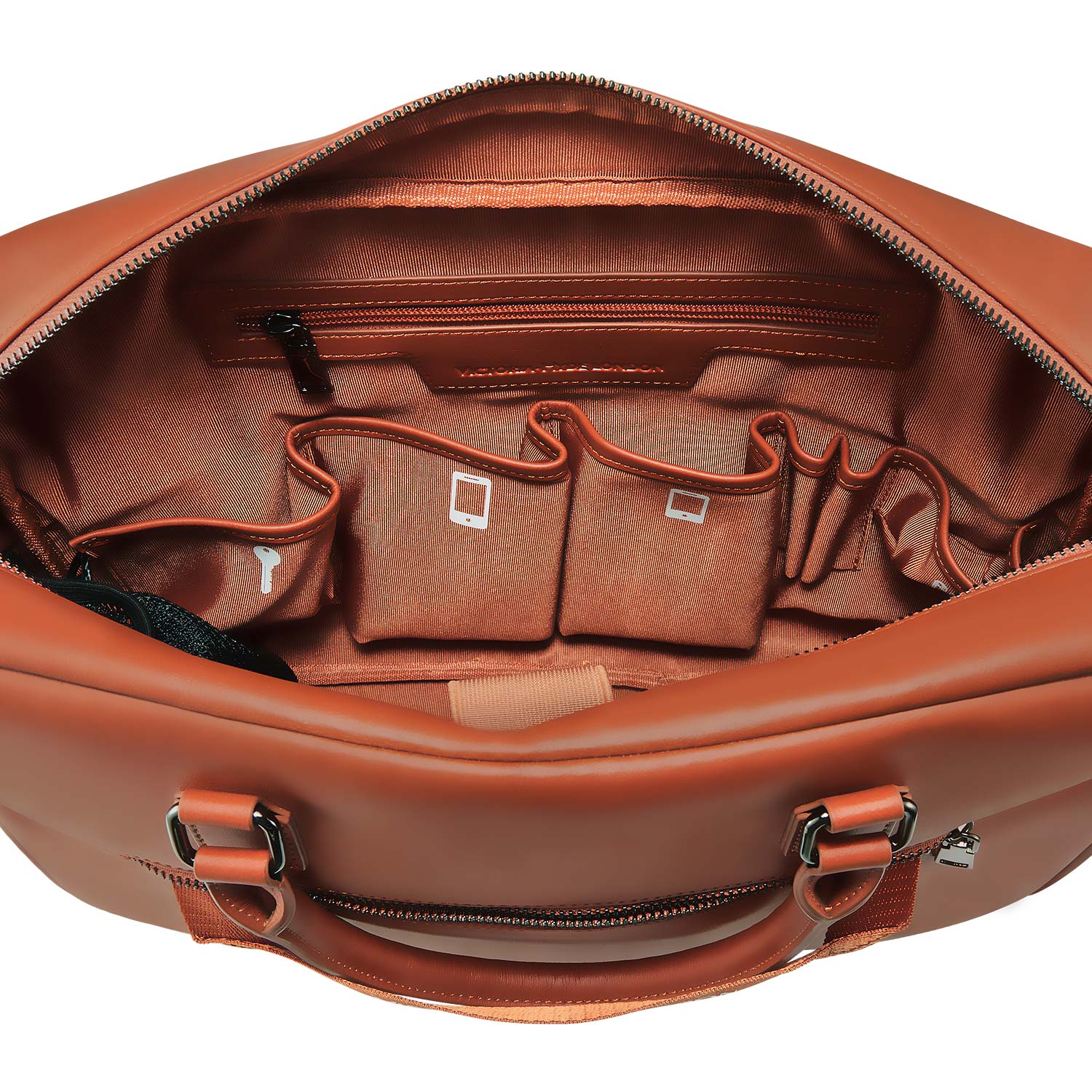 Business-New Work Unisex Crossbody Bag Brown – Victoria Hyde London