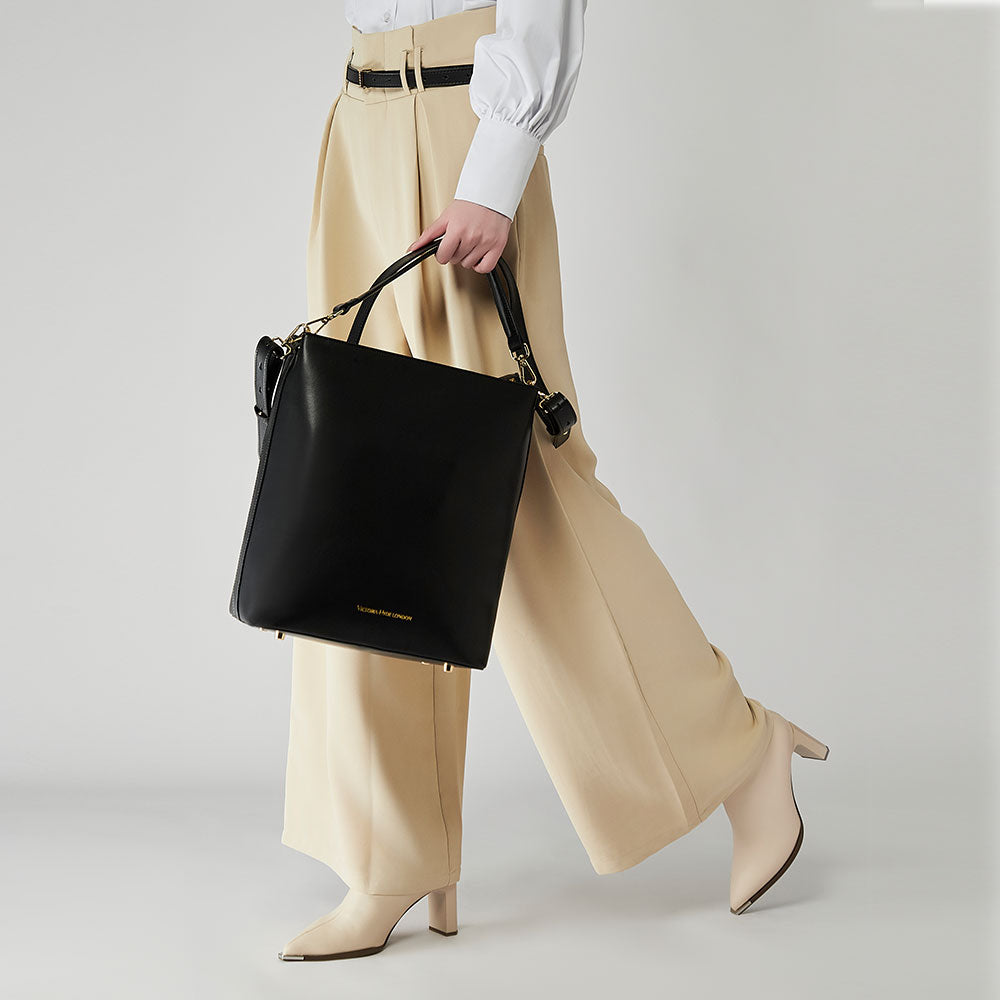 new_work_bag Kloey black business bag