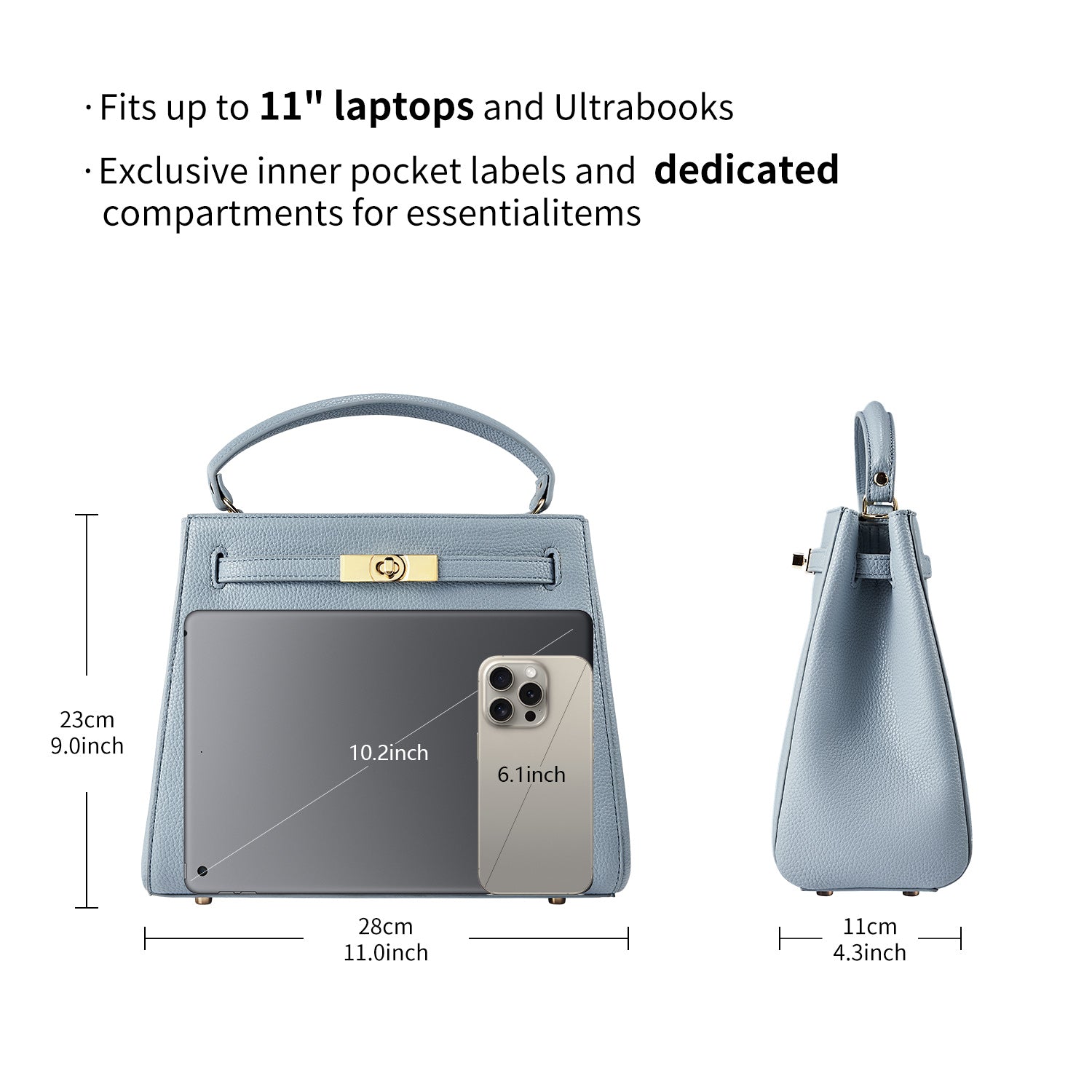 Christmas Gift Set: Victoria III Blue &amp; Silk Scarf