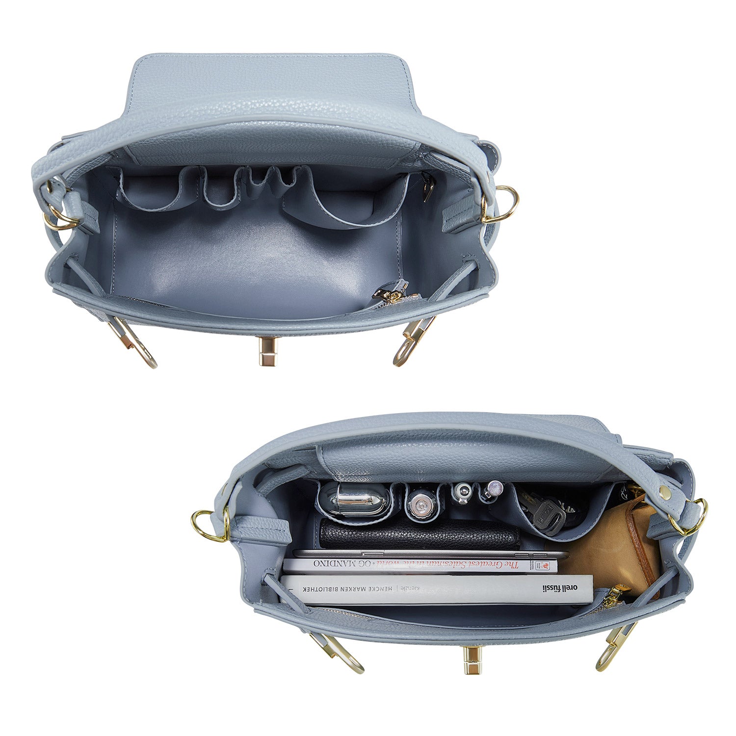 Handbag Victoria III in blue – Victoria Hyde London