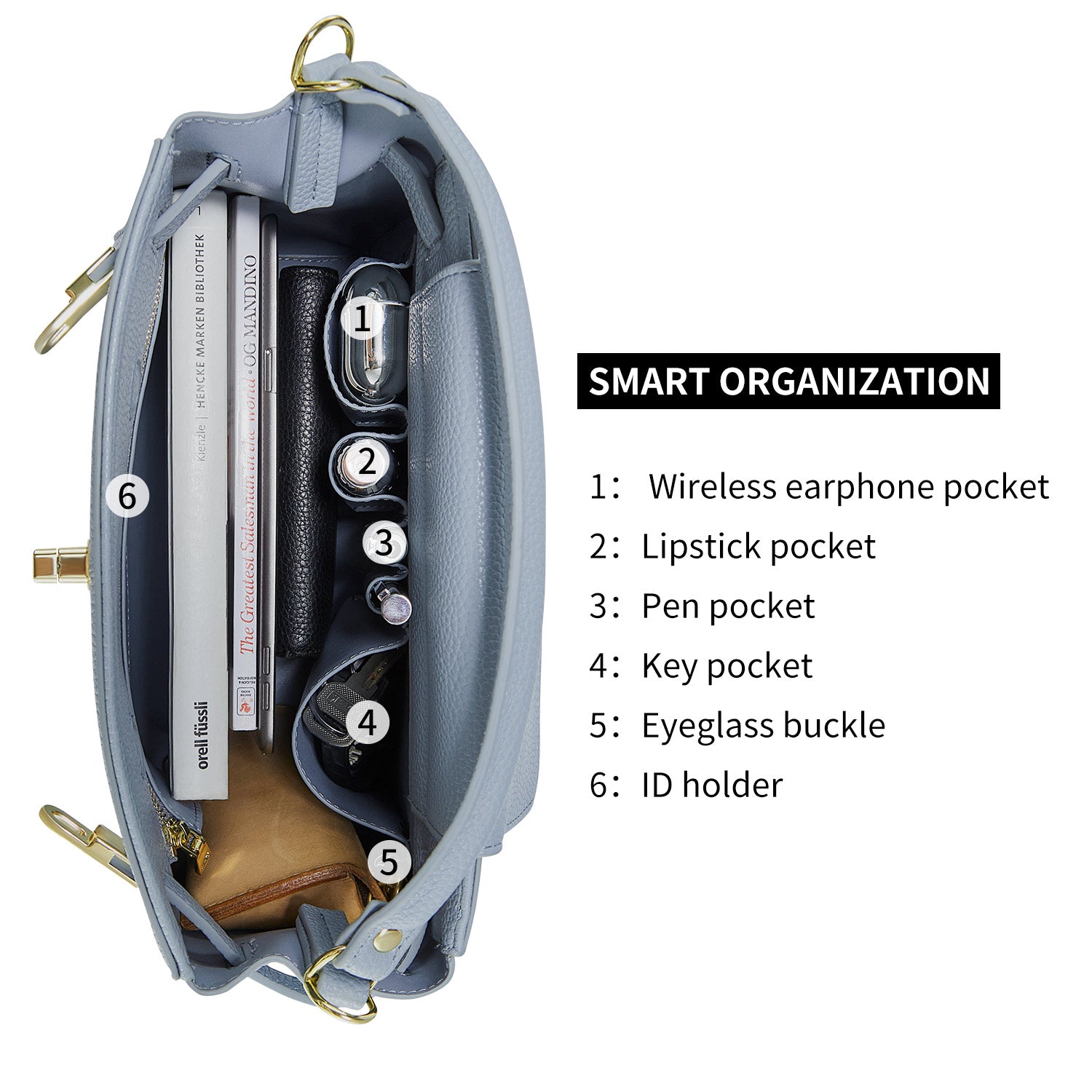 new work bag Victoria III blue business bag