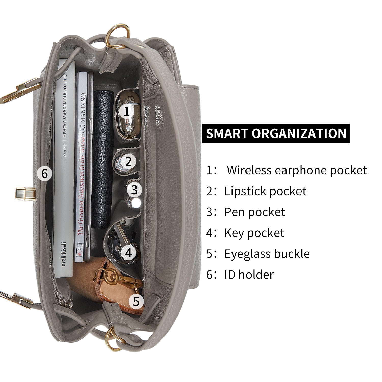 new work bag Victoria III nude business bag