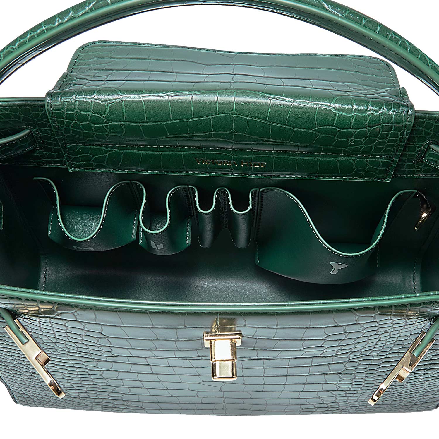 Handtasche Victoria III in Grün